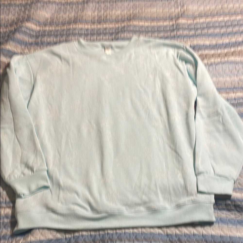 Sky Blue XL Crewneck Sweatshirt